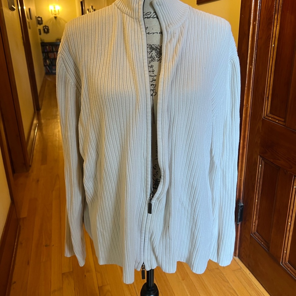 Men’s Calvin Klein zip up sweater